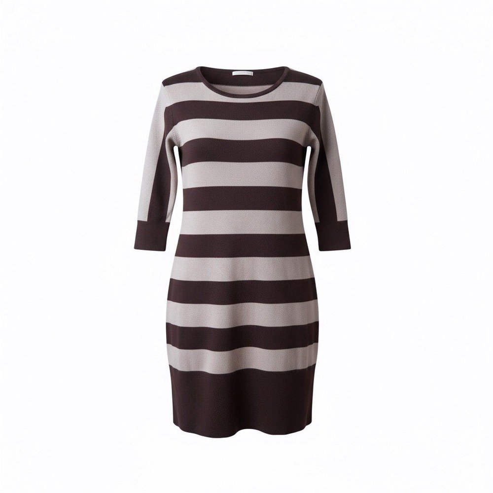 Gianni Bini Wool Sweater Dress XS/S Purple Striped Knit Preppy Soft Grunge Urban